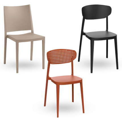 Chaises en Plastique