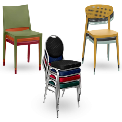 Chaises Empilables