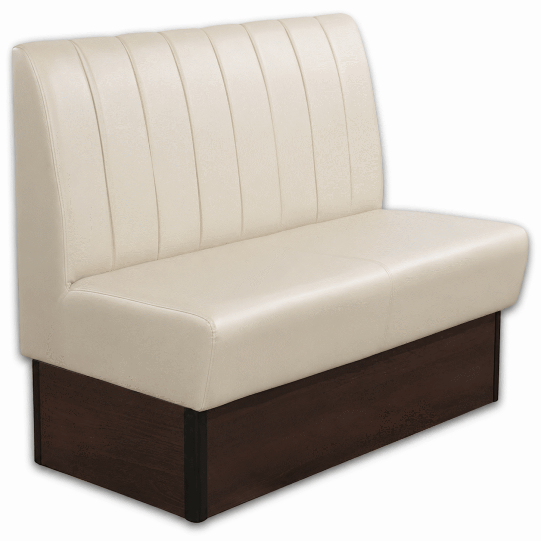 Horeca-Eetbank-SAFRAN-Creme-Kunstleer-120-cm