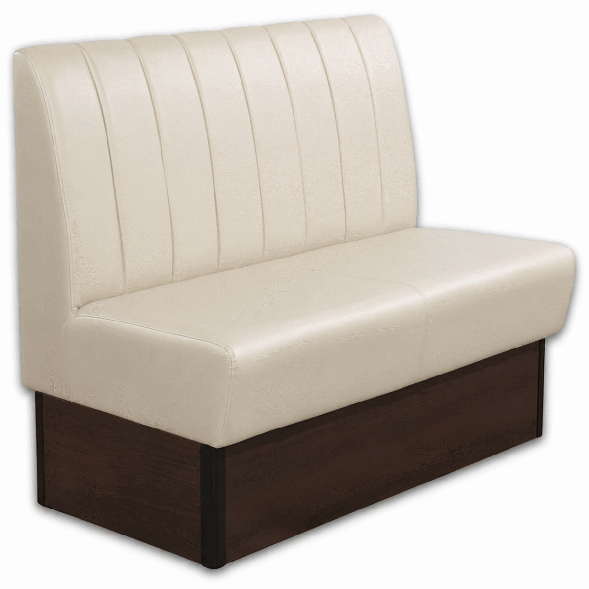Horeca-Eetbank-SAFRAN-Creme-Kunstleer-120-cm