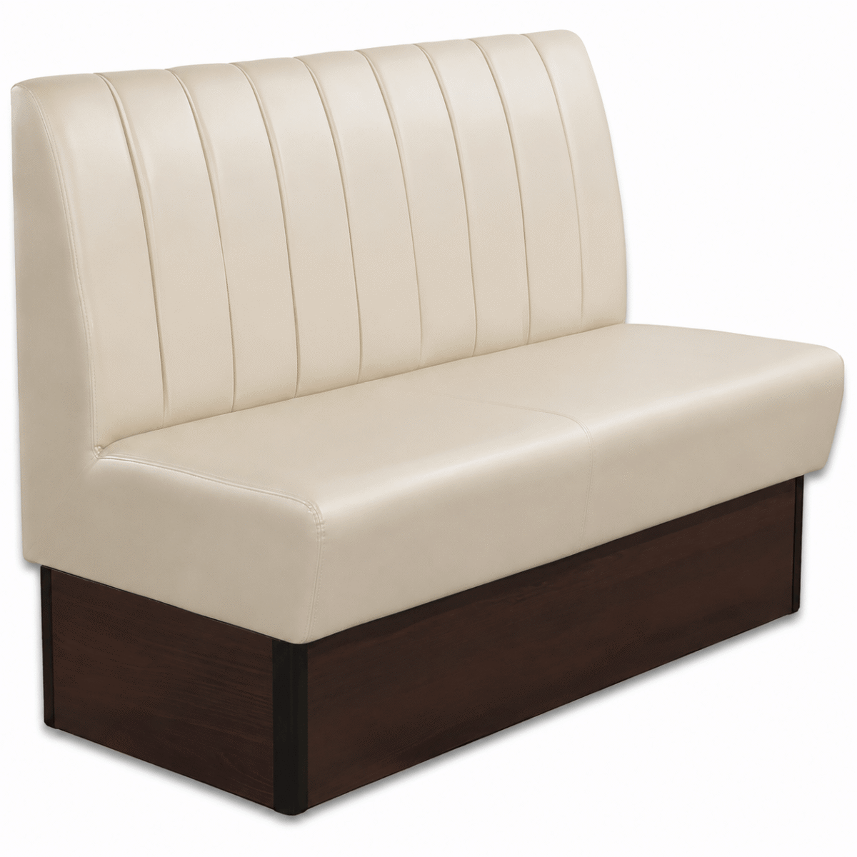 Horeca-Eetbank-SAFRAN-Creme-Kunstleer-140-cm