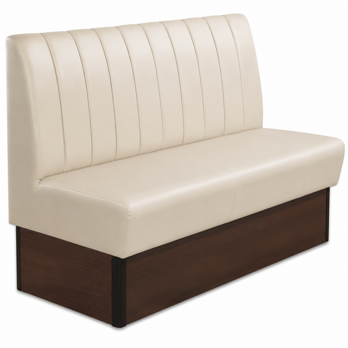 Horeca-Eetbank-SAFRAN-Creme-Kunstleer-150-cm