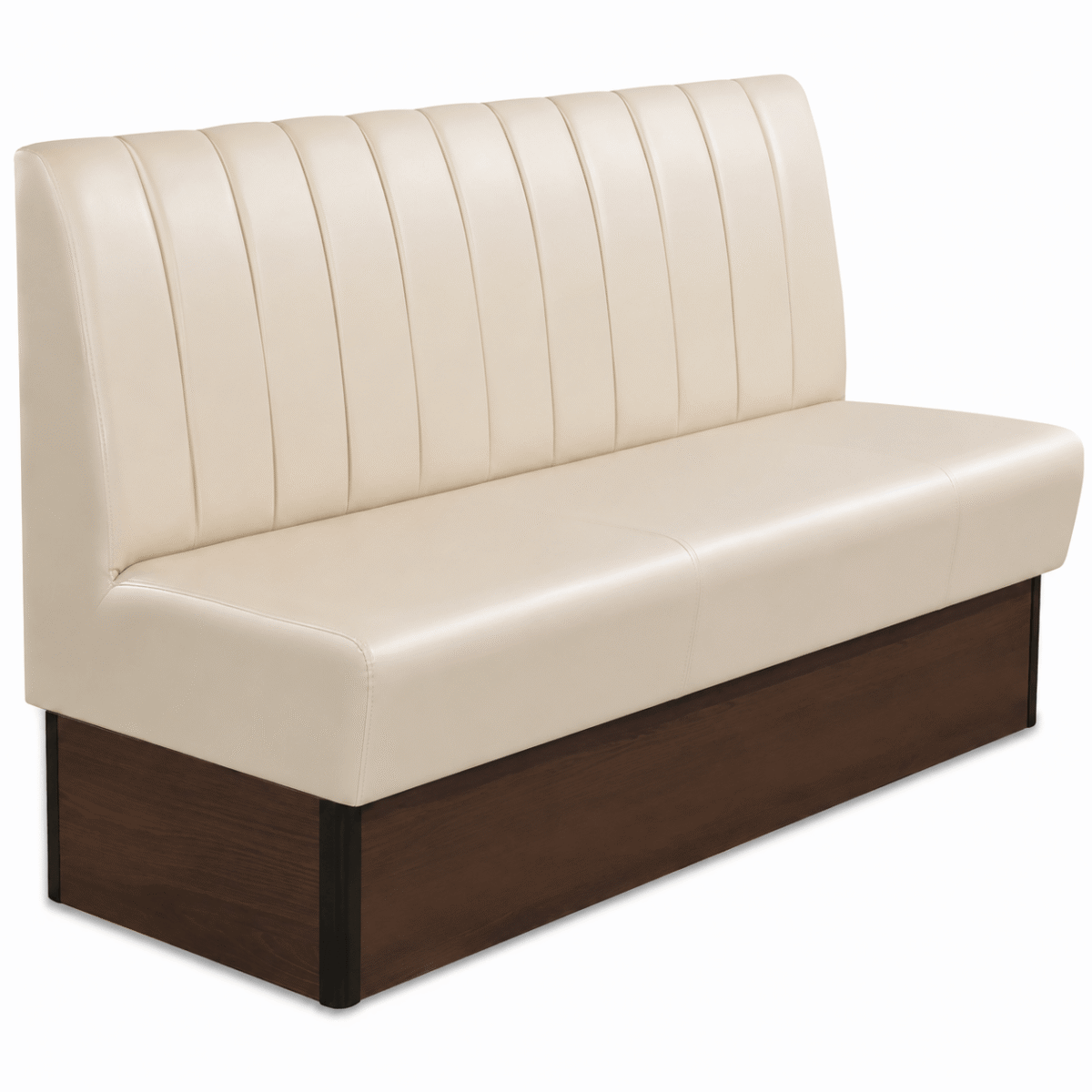 Horeca-Eetbank-SAFRAN-Creme-Kunstleer-160-cm