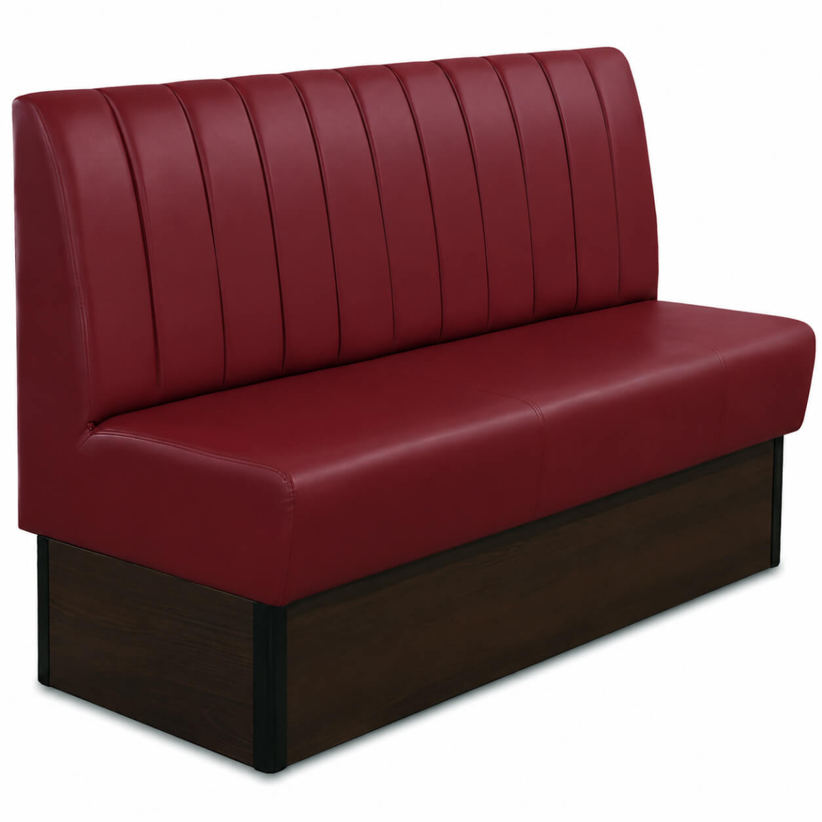 Horeca-Eetbank-SAFRAN-Zwart-Kunstleer-160-cm