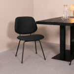 Horeca-Stoel-BELLO-Zwart-Velvet-Fluweel-M