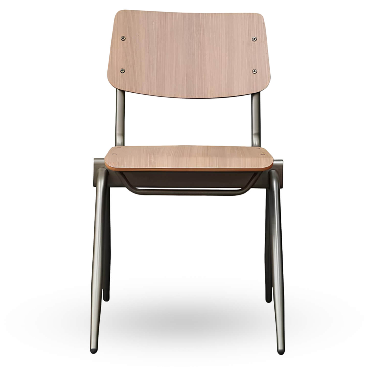 Stapelbare-Schoolstoel-OXFORD-Wenge-Hout-V