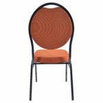 Horeca Stapelstoel - STACK - Oranje Stof B