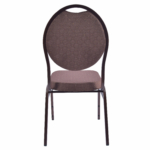 Horeca Stapelstoel - STACK - Bruin Stof B