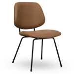 Horeca-Stoel-BELLO-Cognac-Microvezel