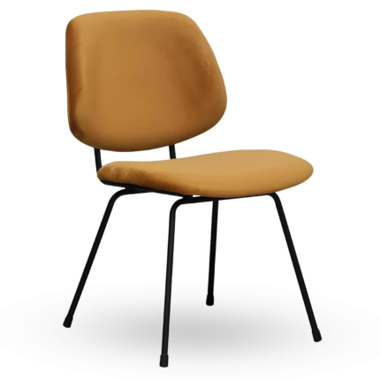 Horeca-Stoel-BELLO-Oker-Velvet-Fluweel