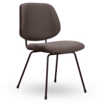 Horeca-Stoel-BELLO-Taupe-Velvet-Fluweel