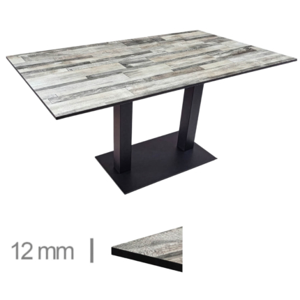 Horeca Terrastafel - TAVOLUX WHITE BLOCK - 70x120 cm