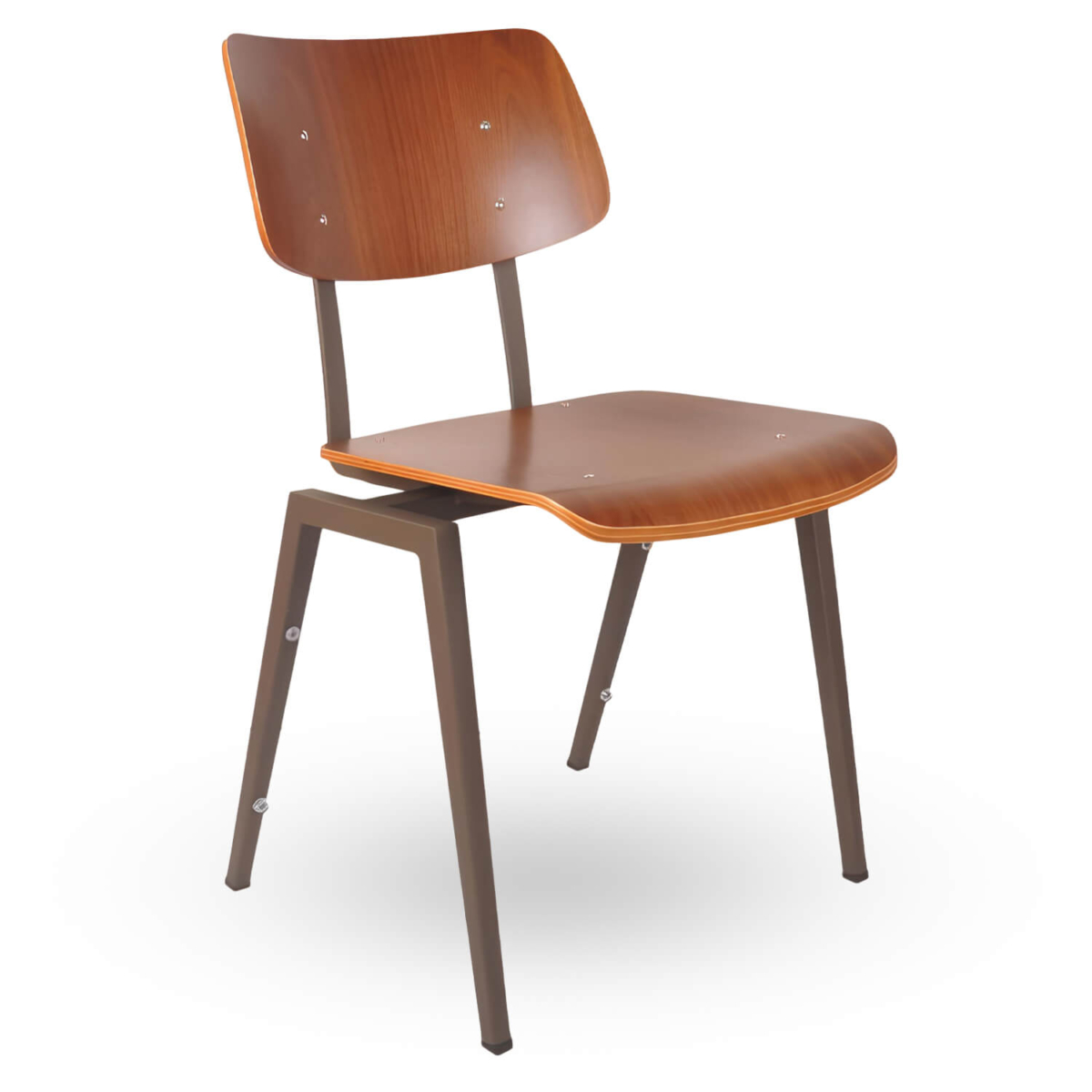 Stapelbare-Schoolstoel-URBAN-Bruin-Hout-Forest-Legs Stapelbare-Schoolstoel-URBAN-Bruin-Hout-Forest-Legs