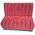 Horeca-Eetbank-SAFRAN-Bordeuax-Velvet-Fluweel-V